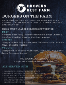 Best Burger Nights In Hay On Wye Herefordshire Drovers Rest